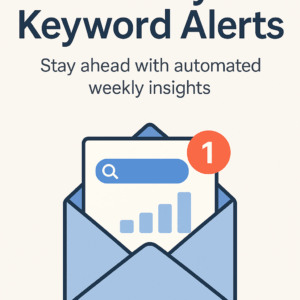 Weekly Keyword Alerts